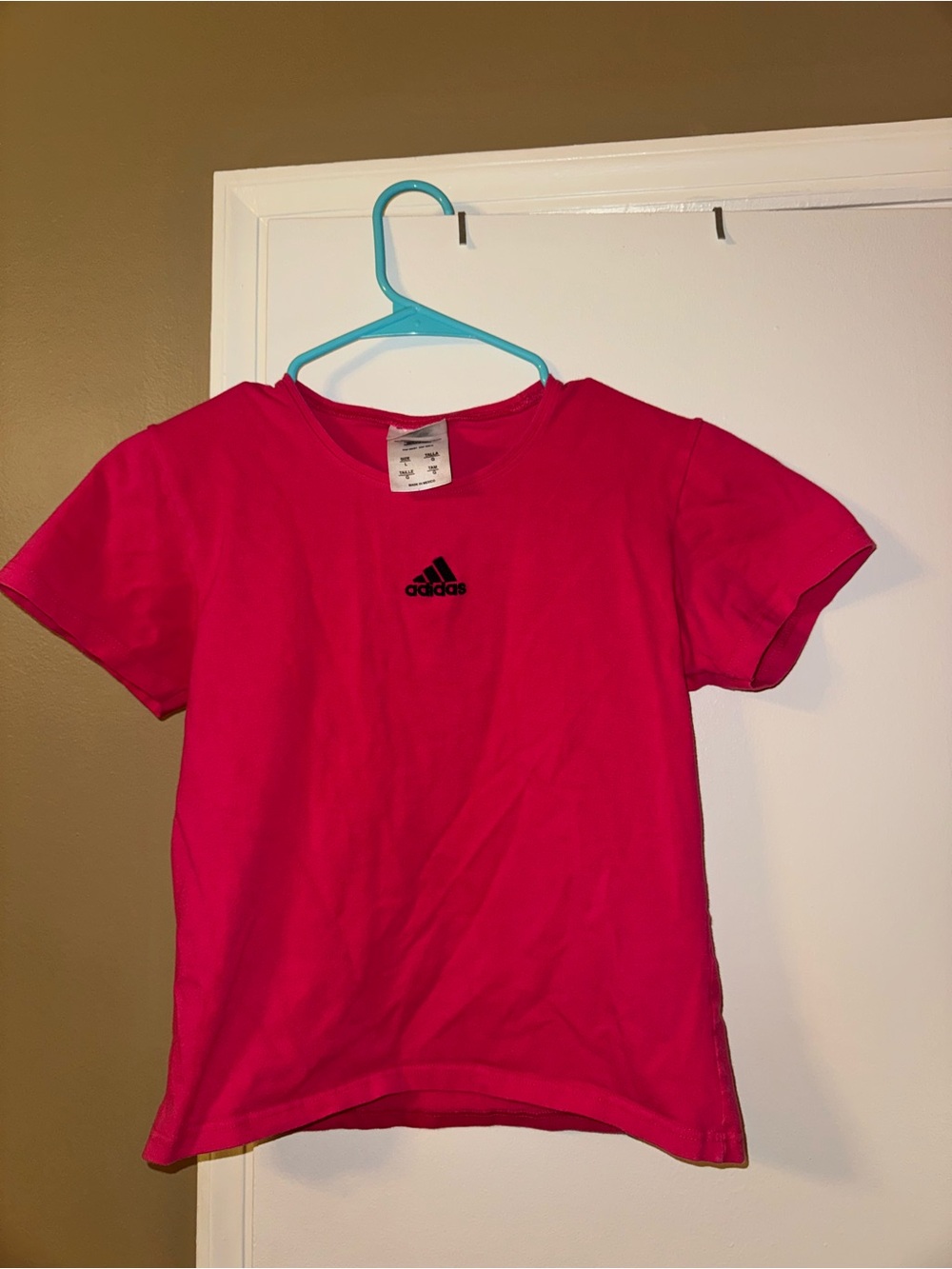 Vintage Adidas Pink Short-Sleeve Tee